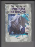 Prosím stručně (Rozhovor s Karlem Hvížďalou, poznámky, dokumenty) - náhled