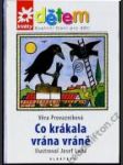 Co krákala vrána vráně - náhled
