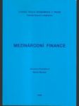 Mezinárodní finance - náhled
