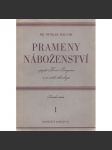 Prameny náboženství I. - náhled