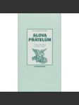 Slova přátelům - náhled