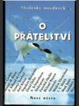 Myšlenky moudrých o přátelství (malý formát) - náhled
