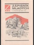 Zépisník mladých unor 1995 - náhled