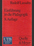 Einfůhrung in die Padagogik 8. Auflage - náhled
