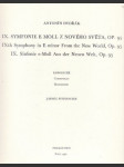 Antonín dvořák symfonie e moll z nov0ho světa - náhled