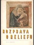 Rozprava o reliéfu - náhled