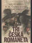 Tři česká romaneta - náhled