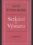 Setkání ve Výmaru (malý formát) - náhled