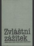 Zvláštní zážitek - náhled