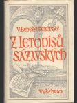 Z letopisů sázavských - náhled