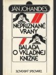 Nepriznané vrany, Balada o vkladnej knižke - náhled