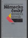 Německo-český stavební slovník - náhled