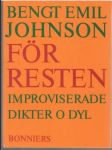Főr resten improviserade dikter o dyl - náhled