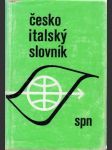 Česko - italský slovník - náhled