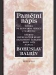 Pamětní nápis - náhled