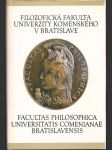 Filozofická fakulta univerzity Komenského - náhled