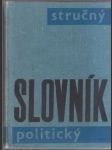 Stručný slovník politický (malý formát) - náhled