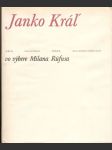 Janko Kráľ vo výbere Milana Rúfusa - náhled