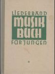 Liederband für Jungen Musik Buch - náhled