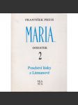 Maria... dodatek 2 - náhled