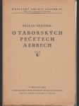 O táborských pečetech a erbech - náhled