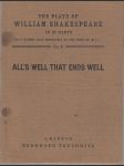 All's Well That Ends Well - náhled