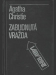 Zabudnutá vražda - náhled