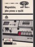 Magnetofon, jeho provoz a využití - náhled
