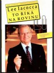 Lee Iacocca to říká na rovinu - náhled