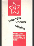Paměti Vasila Biľaka...I.  - náhled