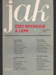 Jak číst rychleji a lépe - náhled