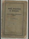 Náš poměr k židům - náhled
