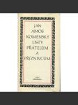 Listy přátelům a příznivcům (Komenský) - náhled