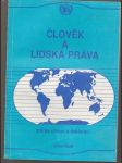 Člověk a lidská práva - náhled