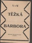 Těžká Barbora - náhled