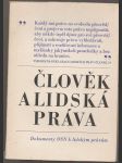 Člověk a lidská práva - náhled