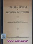 Základy měření a zkoušení materiálu - ii. díl - hertlík s. - náhled