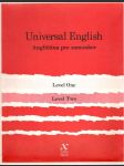 Universal English Level One, Two (veľký formát) - náhled