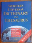 Webster´s Universal Dictionary and Thesaurus - náhled
