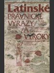 Latinské právnické výrazy a výroky - náhled