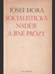 Socialistická naděje a jiné prózy - náhled