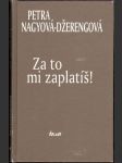 Za to mi zaplatíš - náhled