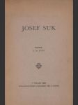 Josef Suk: Soupis díla J. Suka - náhled