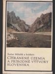 Chránené územia a prírodné výtvory Slovenska - náhled