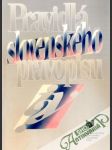 Pravidlá slovenského pravopisu - náhled