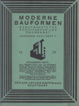Moderne Bauformen, Jahrgang XXVII., Heft 11, November 1928 - náhled