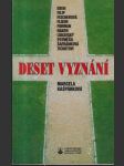 Deset vyznání - náhled