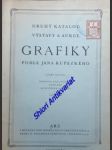 Druhý katalog výstavy a aukce grafiky podle Jana Kupezkého staří mistři, grafika XIX. století, pohledy, nová česká grafika, curiosa - náhled