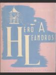 Héró a Leandros (malý formát) - náhled