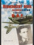 Nedokončený deník československého stíhače RAF - náhled
